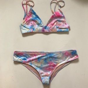 NWOT UNIF Rainbow Bikini